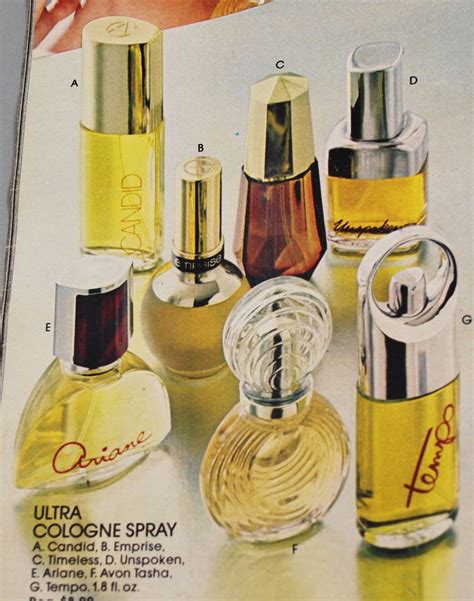 names of old avon perfumes